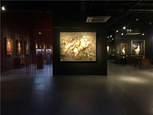 2017八零画派写实油画作品巡展在上海启幕
