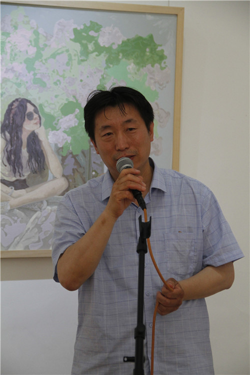 《穿行》李蕾个人作品展在798宋洋美术开幕