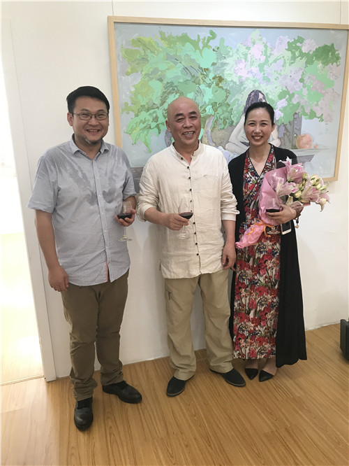 《穿行》李蕾个人作品展在798宋洋美术开幕