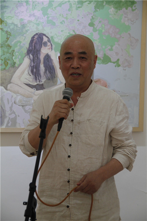 《穿行》李蕾个人作品展在798宋洋美术开幕