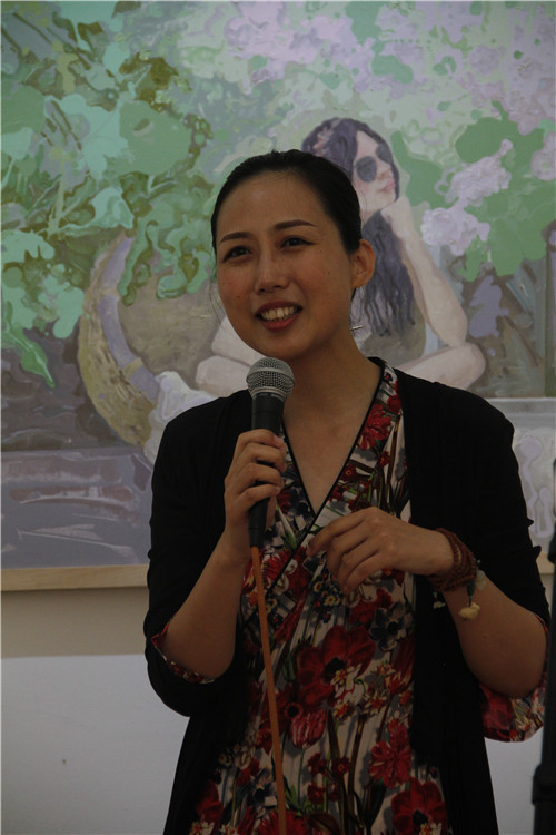 《穿行》李蕾个人作品展在798宋洋美术开幕