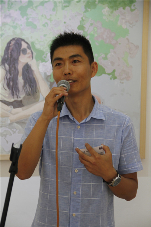 《穿行》李蕾个人作品展在798宋洋美术开幕