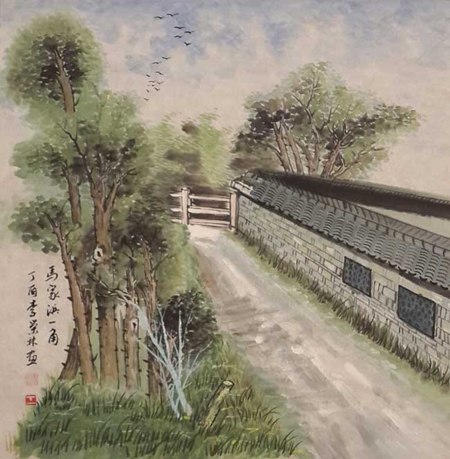 杜鹃啼到血红处 不信东风唤不回——记著名书画家李荣林
