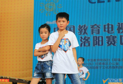 洛阳《最强小孩》携手宝龙城市广场 大战37度酷暑
