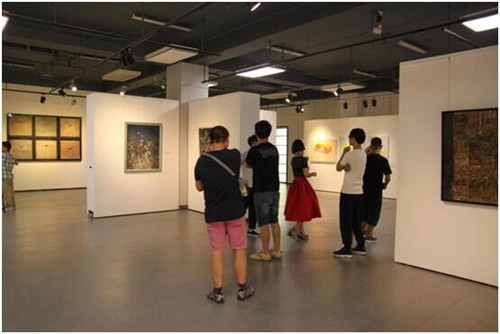 融——第三届“和”艺术展在尚巴美术馆开幕