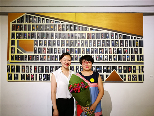往来8000℃·中外艺术家联展开幕现场