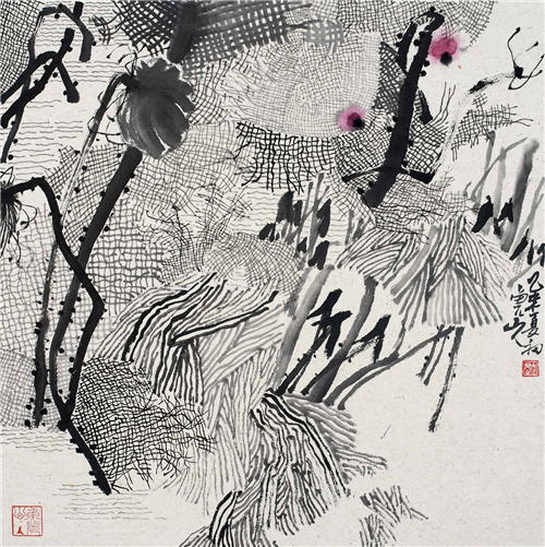 麻语者·鱼儿山人-雷刚作品
