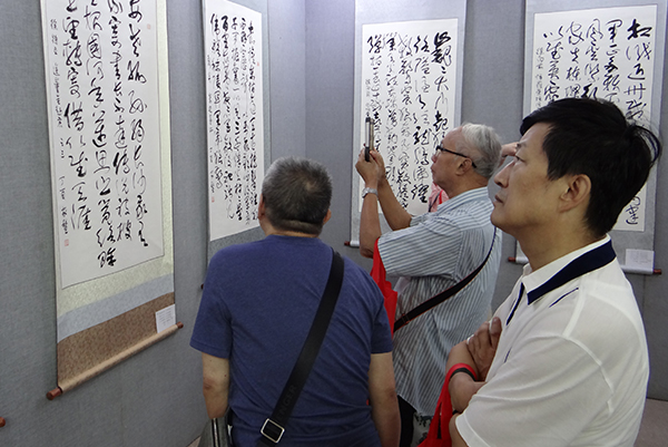 纪念建军90周年——韩家鳌书法展在北京隆重开幕