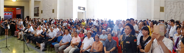 纪念建军90周年——韩家鳌书法展在北京隆重开幕