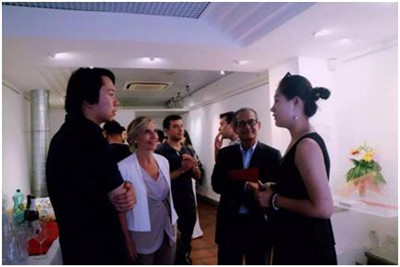 融汇——中西当代艺术交流展在罗马圆满开幕