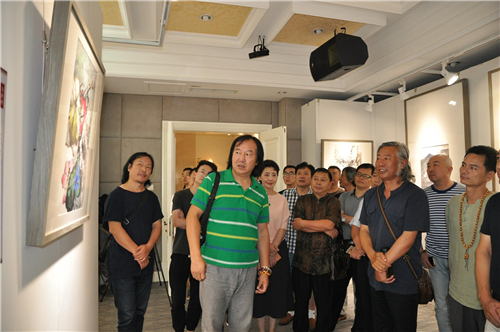 “一带一路·丝路心桥”——中国画院天祝采风团汇报展开幕