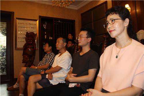 “一带一路·丝路心桥”——中国画院天祝采风团汇报展开幕