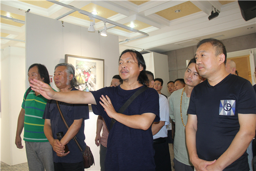 “一带一路·丝路心桥”——中国画院天祝采风团汇报展开幕