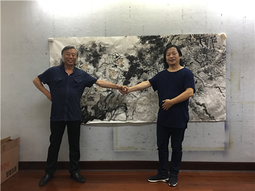 “一带一路·丝路心桥”——中国画院天祝采风团汇报展开幕