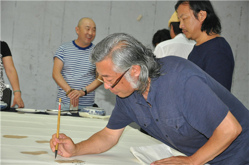“一带一路·丝路心桥”——中国画院天祝采风团汇报展开幕