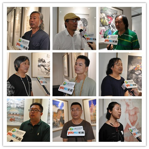 “一带一路·丝路心桥”——中国画院天祝采风团汇报展开幕
