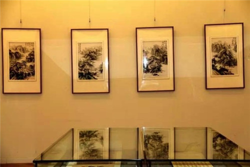 “墨以载道—萧春来书画作品展”开幕