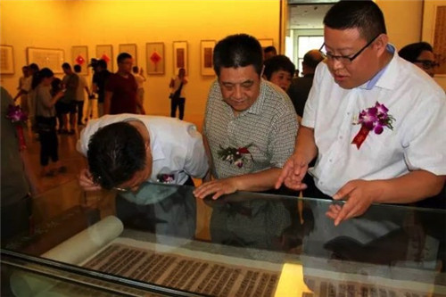 “墨以载道—萧春来书画作品展”开幕