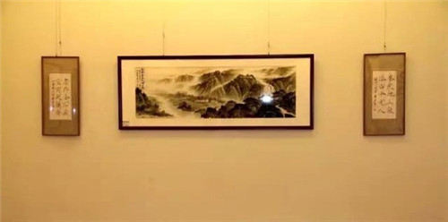 “墨以载道—萧春来书画作品展”开幕