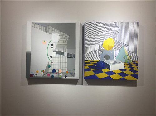 空间再造-胡楠个展在798艺术区北极熊画廊开幕