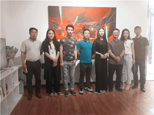 空间再造-胡楠个展在798艺术区北极熊画廊开幕