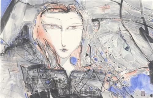 “心顺花开--赵治平”-“花见随形-赵怡文”中国画作品展