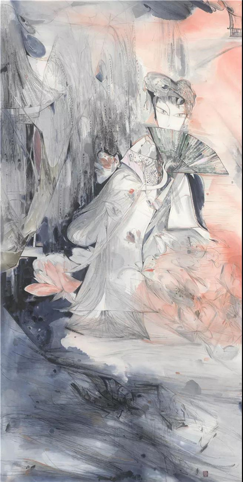 “心顺花开--赵治平”-“花见随形-赵怡文”中国画作品展
