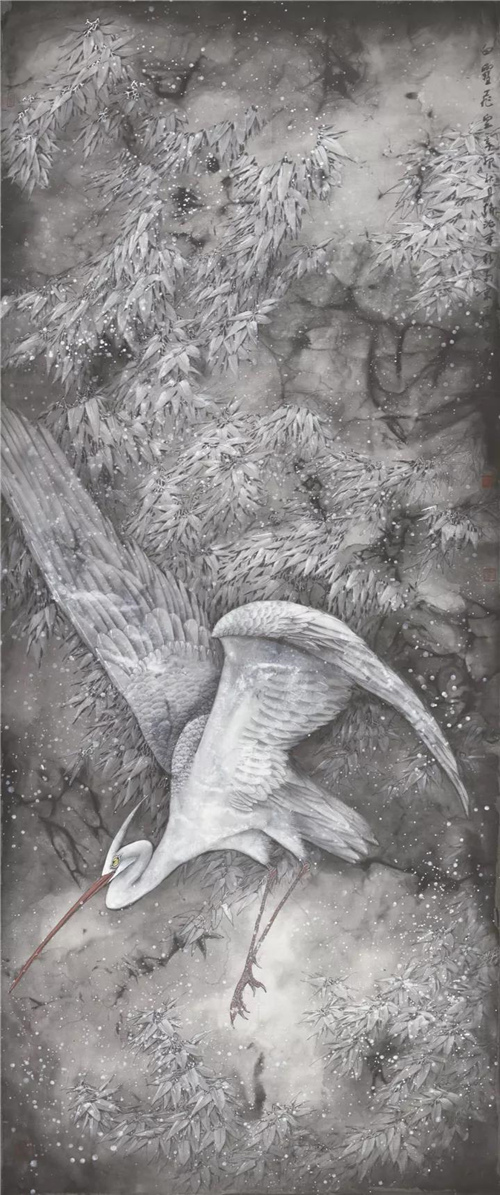 “心顺花开--赵治平”-“花见随形-赵怡文”中国画作品展