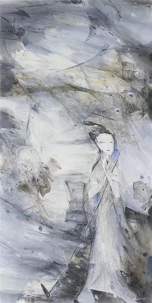 “心顺花开--赵治平”-“花见随形-赵怡文”中国画作品展