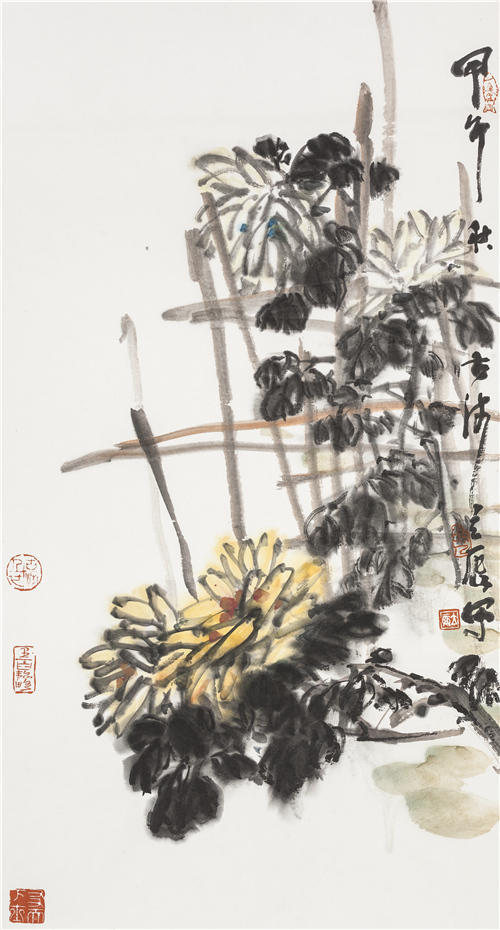 君子赋—梅兰竹菊四人作品展保定首展即将开幕