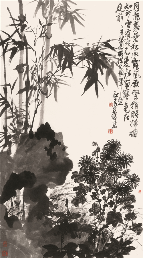 君子赋—梅兰竹菊四人作品展保定首展即将开幕