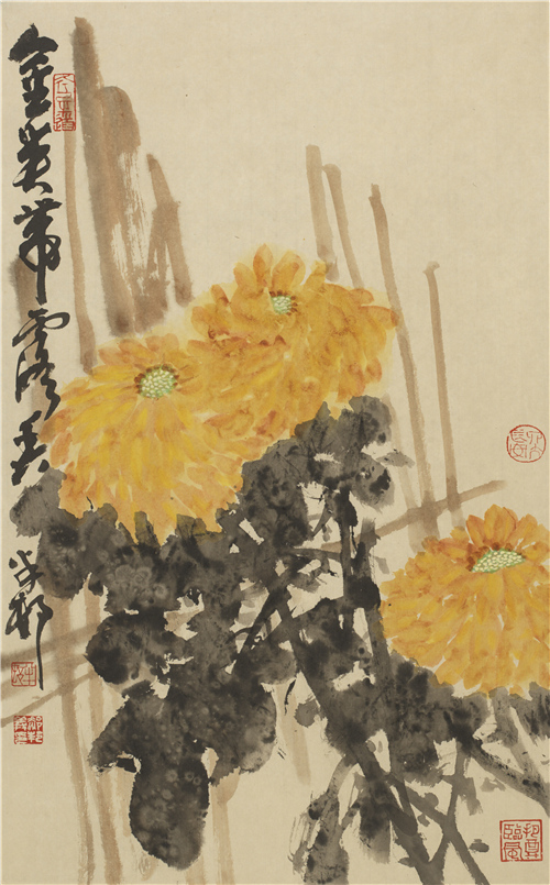 君子赋—梅兰竹菊四人作品展保定首展即将开幕