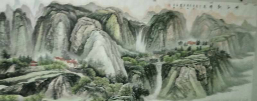 当代实力派山水画家~刘京河