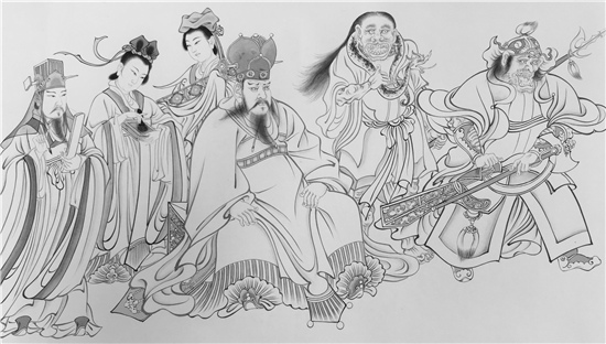 向传统致敬-经典线描临摹研究展