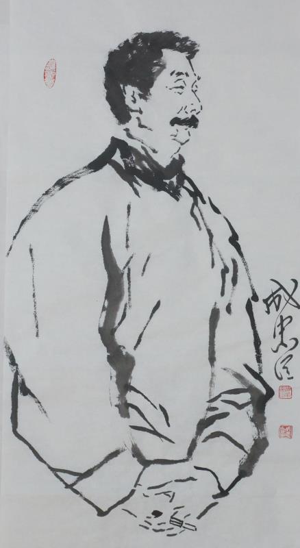 纪念井冈山会师九十周年 成忠臣毛体书风暨红色国画巡回展走进南京