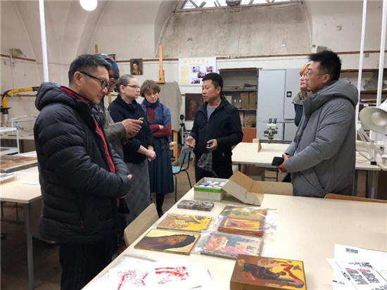 “坚守与传承”—中央美术学院俄罗斯坦培拉圣像画研究课题汇报展