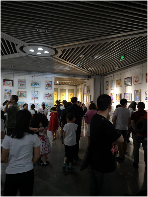 首届“印象·中国”大型儿童绘画书法作品展