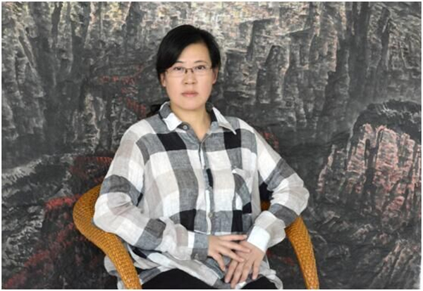 大气磅礴 一近张文慧的山水画艺术