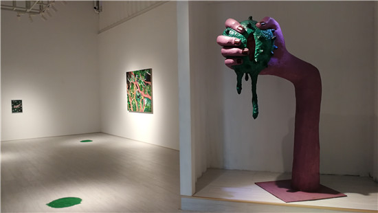 绿太阳——李晶个展亮相于798艺术区作者画廊