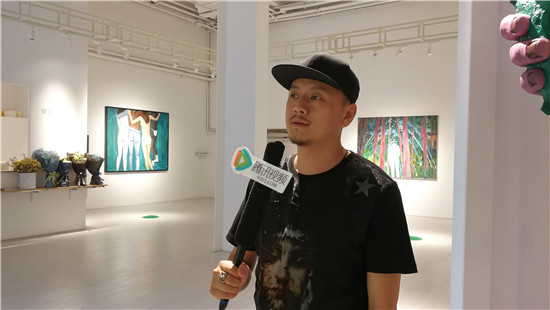 绿太阳——李晶个展亮相于798艺术区作者画廊