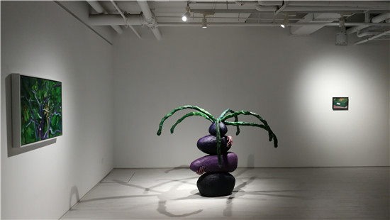 绿太阳——李晶个展亮相于798艺术区作者画廊