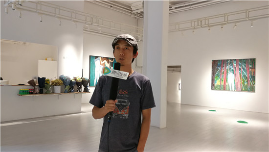 绿太阳——李晶个展亮相于798艺术区作者画廊