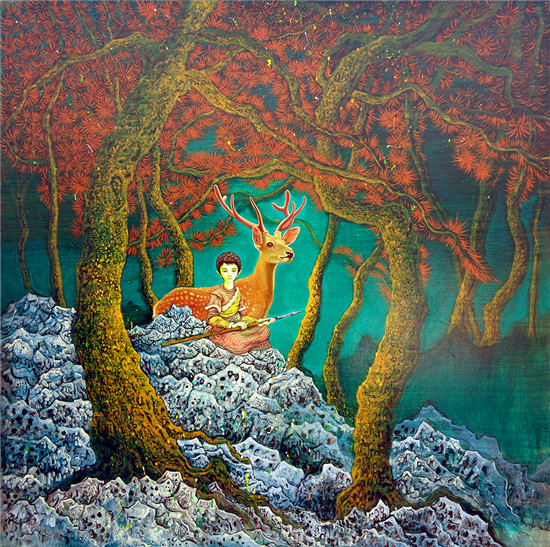 《拒绝丛林世界》刘威绘画作品展