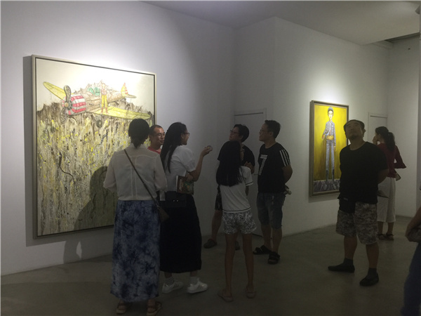刘威绘画作品展《拒绝丛林世界》亮相于北京虹墙艺术画廊