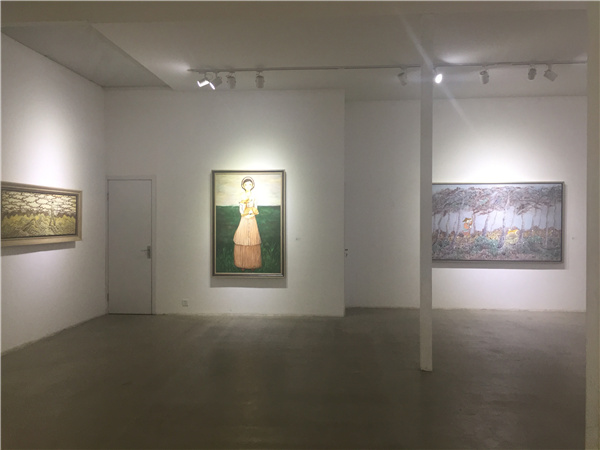 刘威绘画作品展《拒绝丛林世界》亮相于北京虹墙艺术画廊