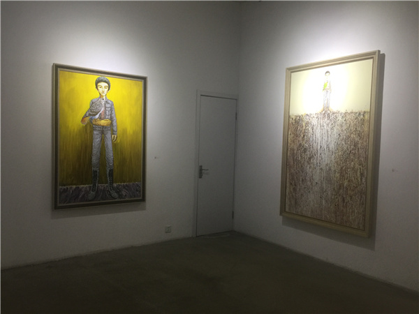 刘威绘画作品展《拒绝丛林世界》亮相于北京虹墙艺术画廊