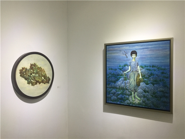 刘威绘画作品展《拒绝丛林世界》亮相于北京虹墙艺术画廊