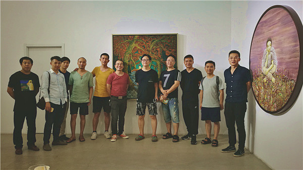 刘威绘画作品展《拒绝丛林世界》亮相于北京虹墙艺术画廊