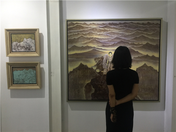 刘威绘画作品展《拒绝丛林世界》亮相于北京虹墙艺术画廊
