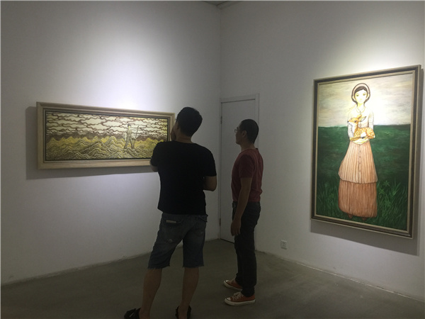 刘威绘画作品展《拒绝丛林世界》亮相于北京虹墙艺术画廊